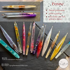 Penna in resina