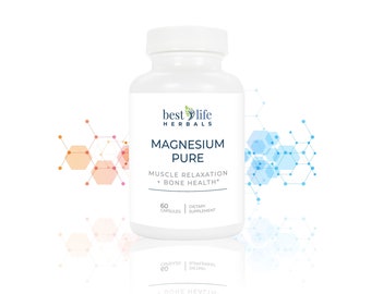 Magnesium Pure - Bone and Muscle Health, Whole Body Supplement