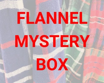 Flannel Mystery Box with Free Shipping within the United States