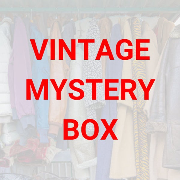 Vintage Mystery Box (women) free shipping within the US