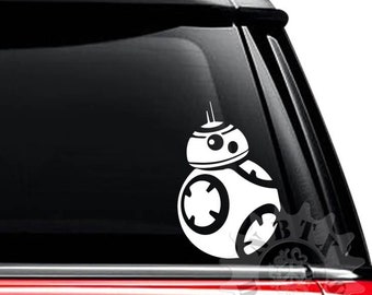 BB8 Droid Vinyl Decal Sticker Bumper Car Truck Window - Etsy