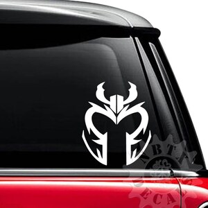 Skull Vinyl Decal – Sticker For Car Truck Motorcycle Laptop Window (1337 Decals)