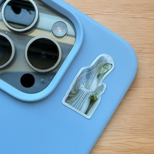 Standbeeld Moeder Maria | 3D-esthetische sticker | Voor telefoons, laptops en meer! Verzonden vanuit de VS