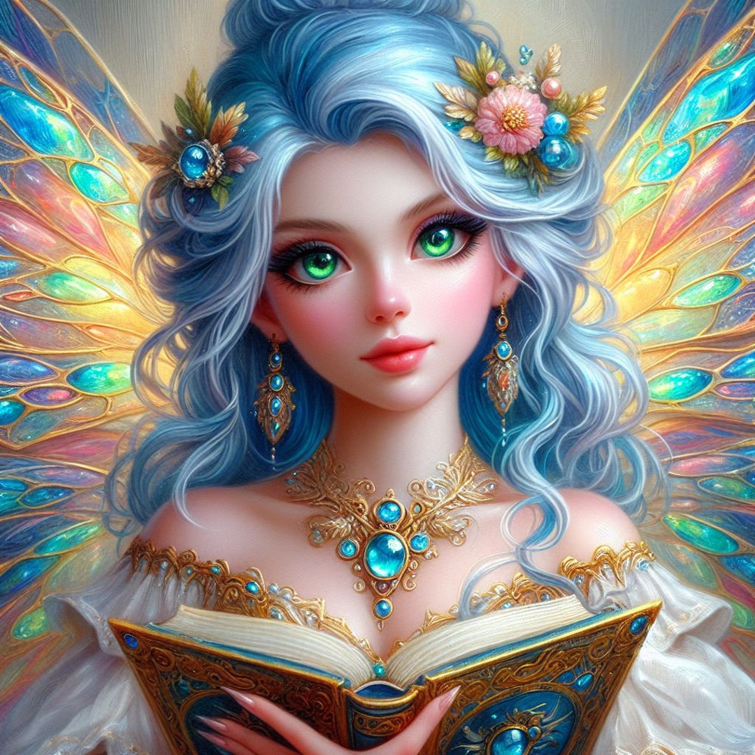 Fairy Printable AI Art Etsy