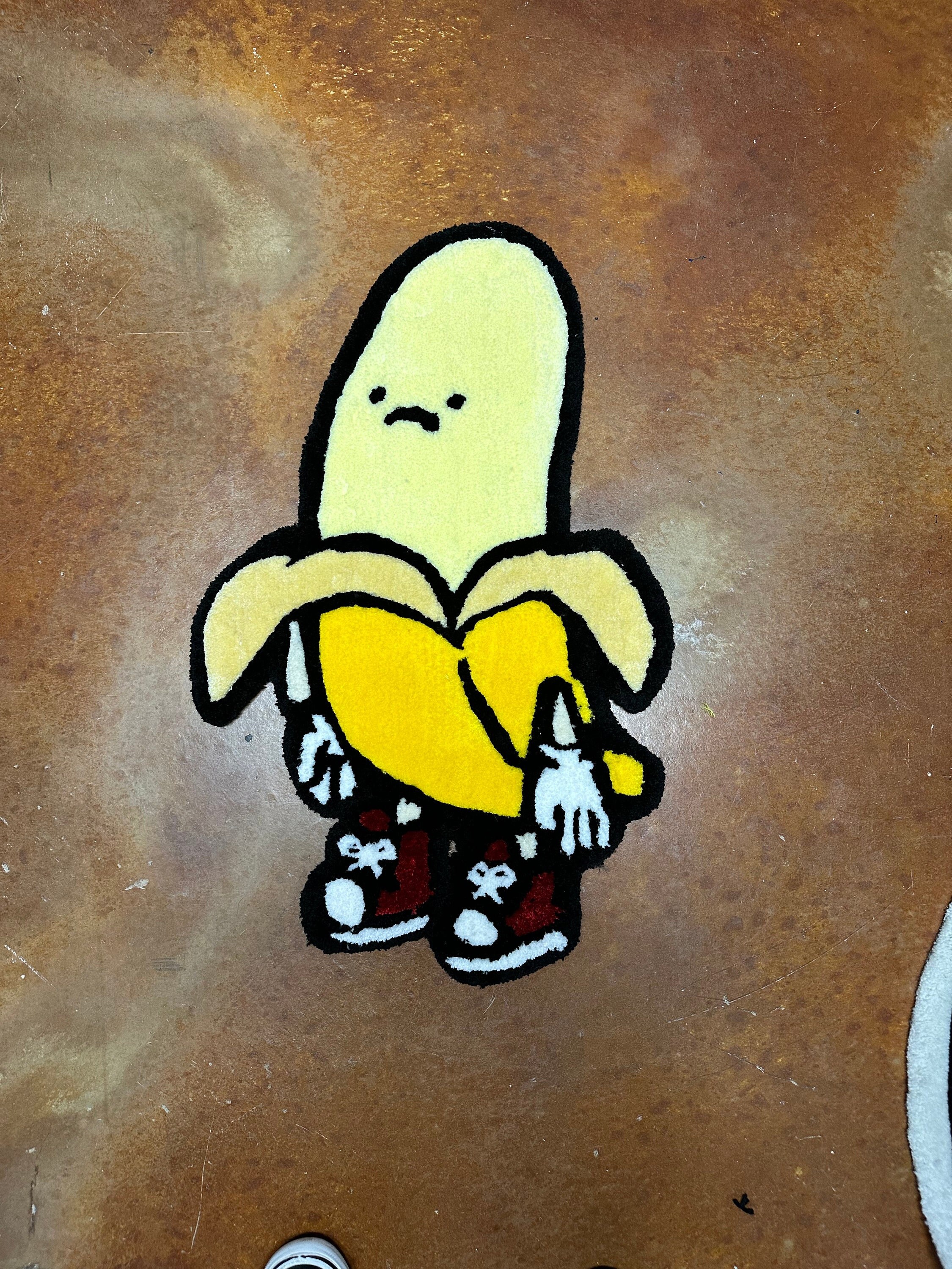 Sad Rug Sad Banana Custom Rug - Etsy