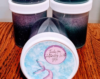 Sparkly Mermaid Slime Party Favors