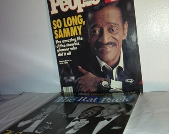 Collector Keepsake of Sammy Davis Jr. Memorabilia