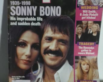 Rivista Sonny Bono del collezionista Keepsake