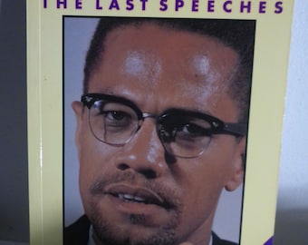 Collector Keepsake Of MalcolmX Book The Last Speeches