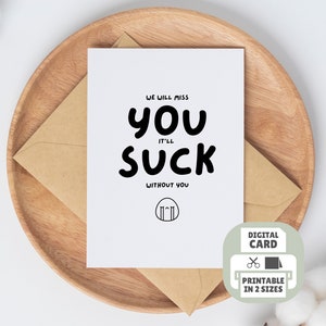 Carte imprimable pour collègue ou patron, idée cadeau amusante pour le bureau, carte de retraite, carte de voeux pour collègue, cadeau RH, enseignant