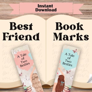 DIY Bookmarks for Best Friend Gifts | Bookish Bestie Gift Bookmark ...