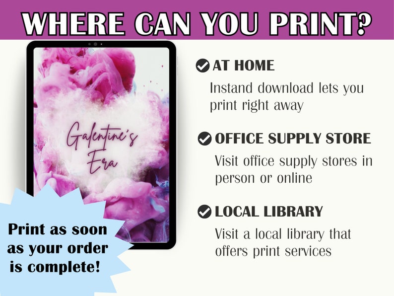 Galentine's Era Party Printables Bundle for Galentines Day Instant