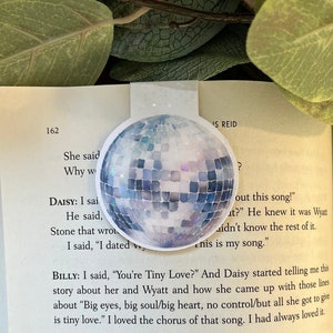 Disco Ball Magnetic Bookmark