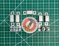 Proton Pack Alice Frame LC-1 Mounting Brackets and Hardware