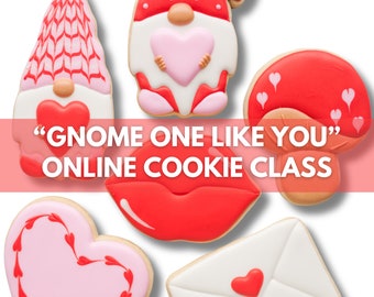Gnome One Like You - Cours de décoration de biscuits en ligne