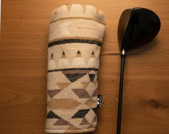 Driver Head Cover | Hand Made In USA (Barrel Style) | HUSHHILL