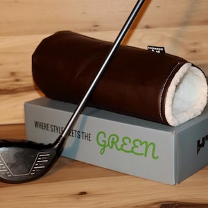 Premium Faux Leather Head Cover