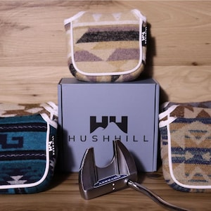 Mallet Putter Cover – Hushhill Golf Design – Premium Golf Headcover
