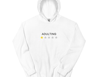 Funny Hoodie | Adult Hoodie, Jumper for winter