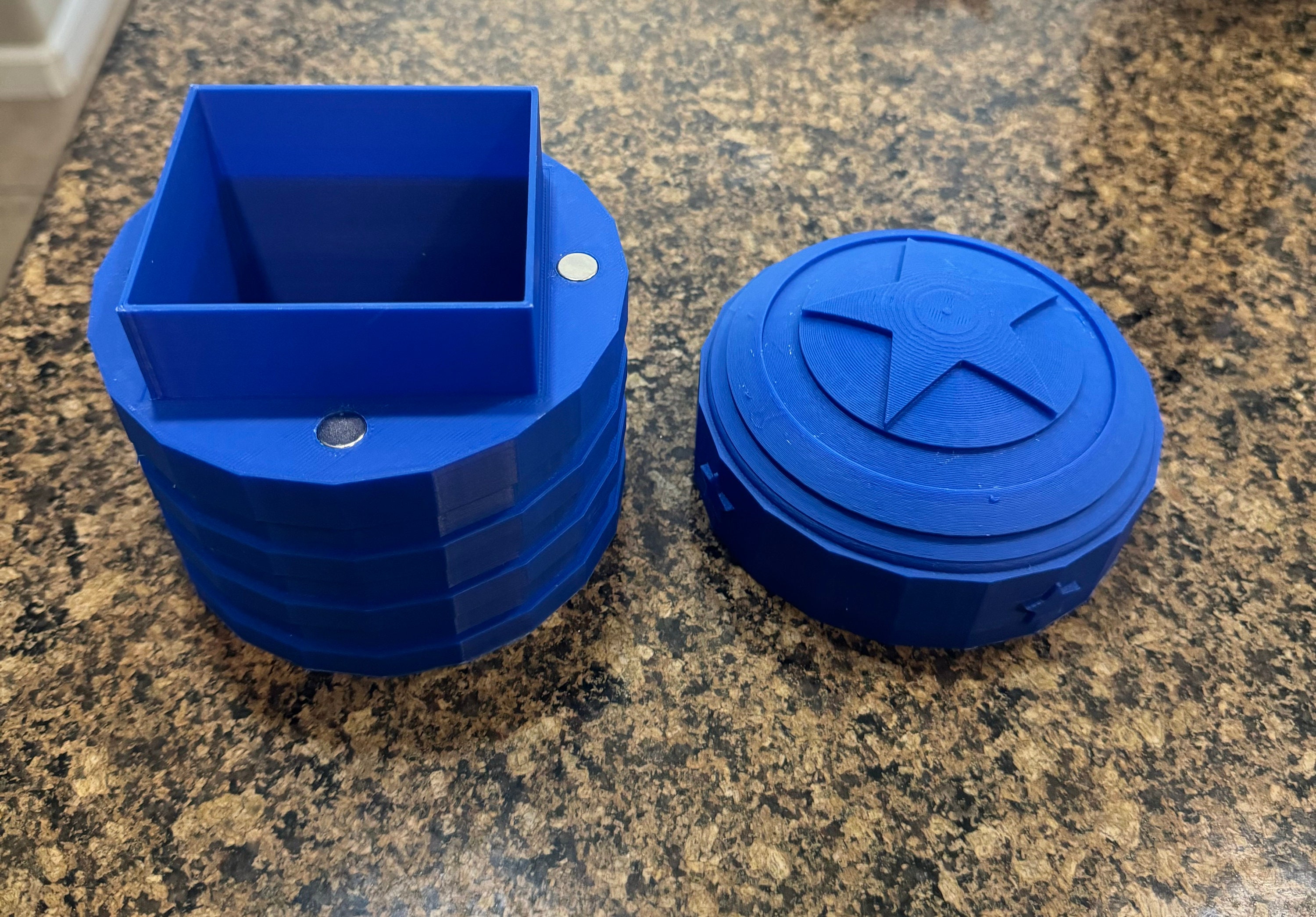 Captain America MTG Commander Box 3D STL File - Etsy