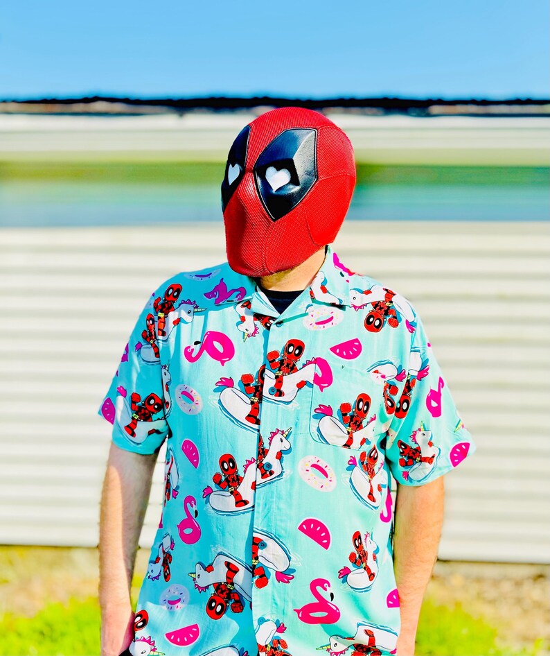Deadpool Inflatable Deadpool Helmet - Etsy