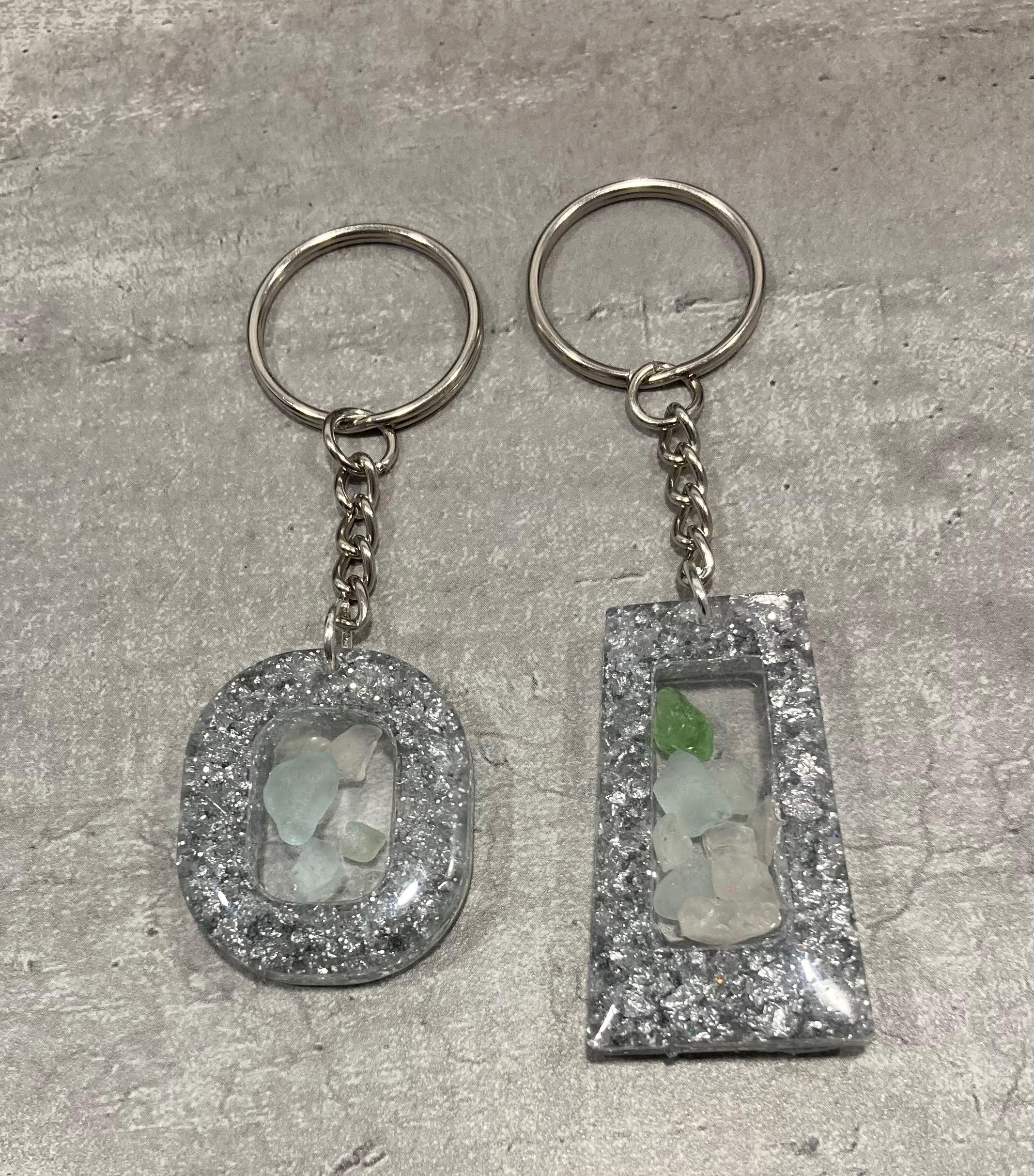 樹脂製シーグラスキーホルダー - Etsy 日本