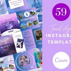 WDW Travel Agent, Disney Social Media, Instagram Post Templates, Travel Instagram Templates, Travel Agent Social Media, Theme Park Flyers