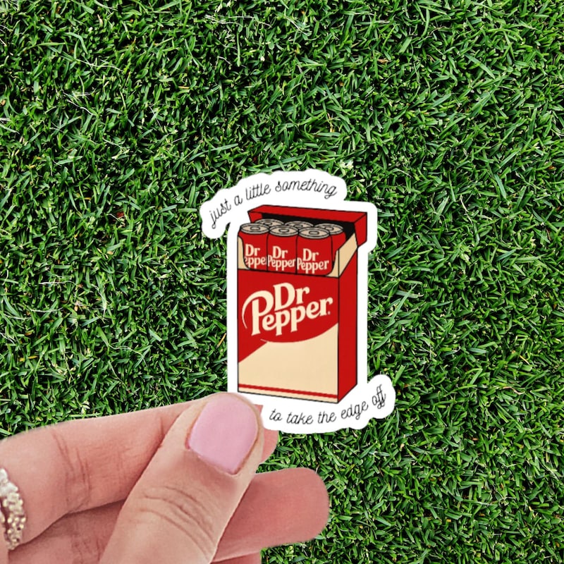 Dr Pepper Waterproof Stickers - Etsy