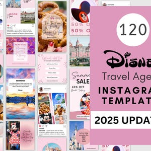 WDW Travel Agent Starter Kit: Social Media Templates for Canva