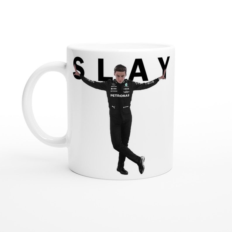 George Russell SLAY Mug zdjęcie 3