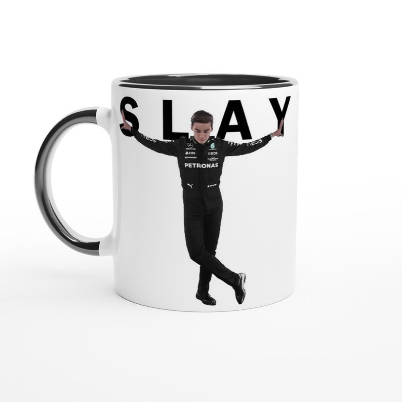 George Russell SLAY Mug zdjęcie 6