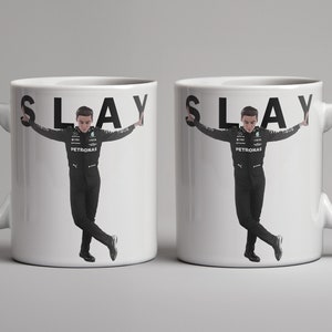 George Russell SLAY Mug zdjęcie 2