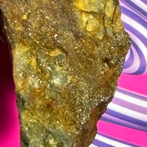 Gold Ore, Gold Laden, Iron Stained Quartz!