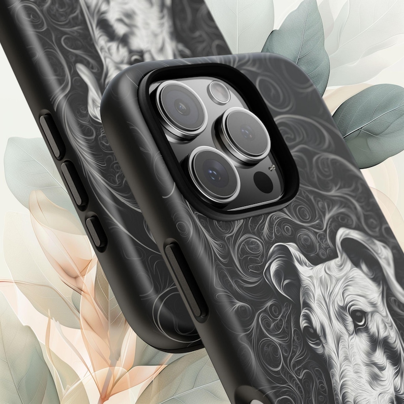Personalized Greyhound Dog Phone Case: Custom Pet Name image 5