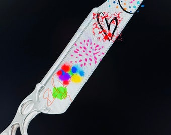 Hand Painted and Signed Bone Saw from Robin Atkin Downes Medic From Team Fortress 2 Each one is Unique......