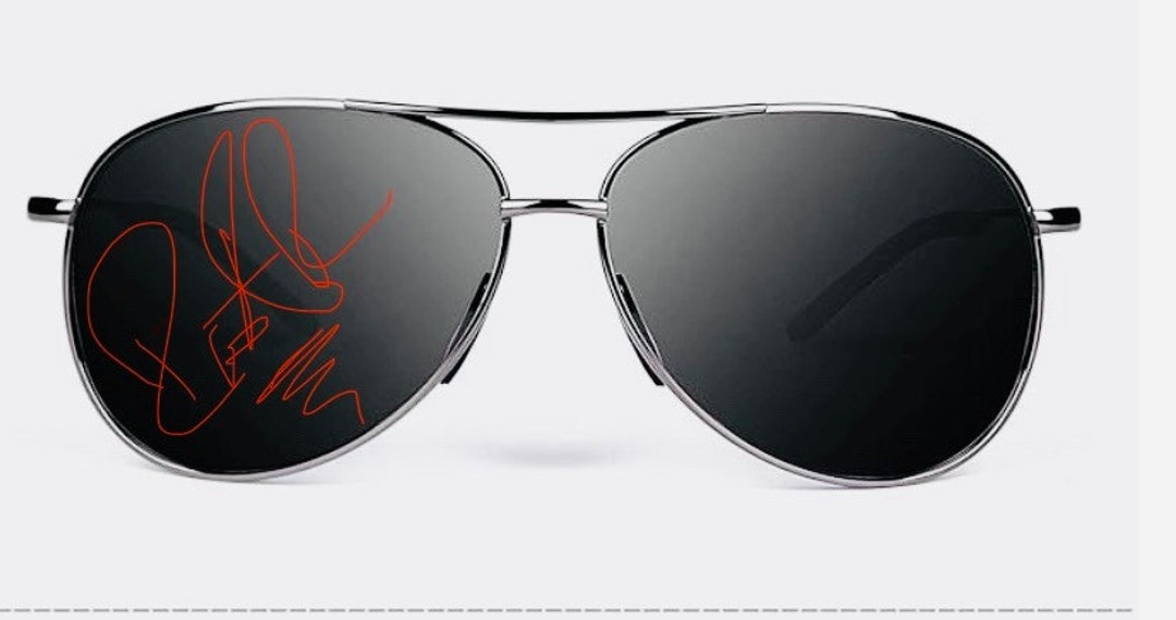 Kaz Jfrey Kaz Gear Sunglasses Aviator Sunglasses Signed By