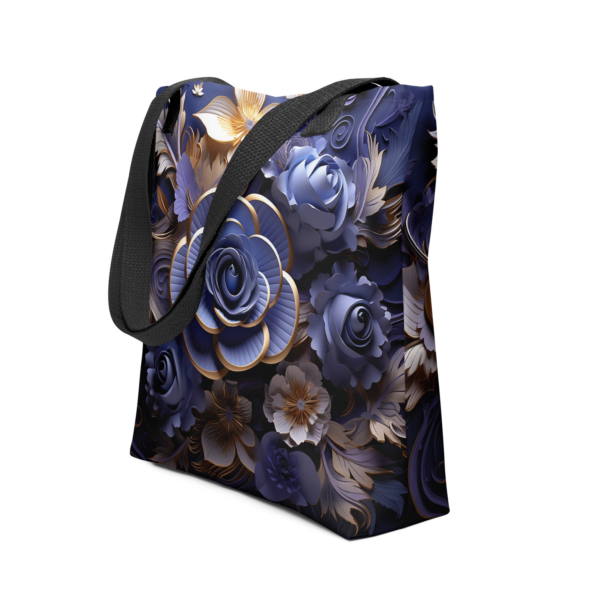 Midnight Blooms Medium Vanity Bag main image 1