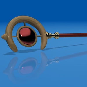 Frieren&#39;s Staff 3D Prop Model - Frieren: Beyond Journey&#39;s End