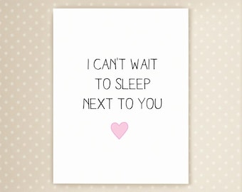 Long Distance Relationship Card: I Miss You, Romantic Love Card