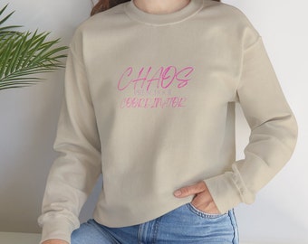 Preschool Chaos Coordinator sweatshirt, Valentine teacher sweatshirt, Chaos Coordinator sweatshirt, Crewneck Sweatshirt, teacher sweatshirt