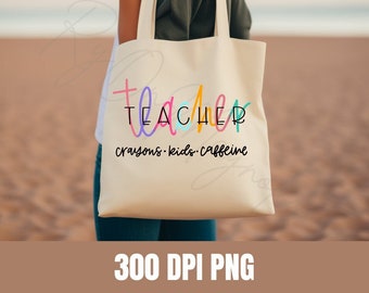 Crayons, Kids, Caffeine Teacher Design
