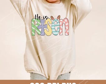 He Is Risen Easter Design