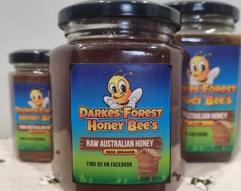 Raw Natural Bush Honey 500g