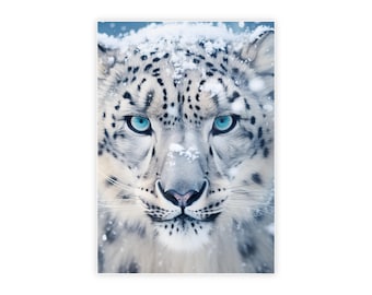 Snow Leopard - Gloss Poster