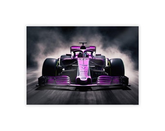 Purple F1 - Gloss Poster