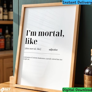 Citazione di Geordie stampabile Poster Frasi divertenti britanniche Download immediato Arte Newcastle Slang Stampa murale Accento britannico Umorismo Stampa digitale