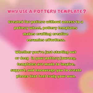 Candle Holder Pottery Template Slab Building ~ Do It Yourself Ceramic ~ Make a Clay Candelabra image 14