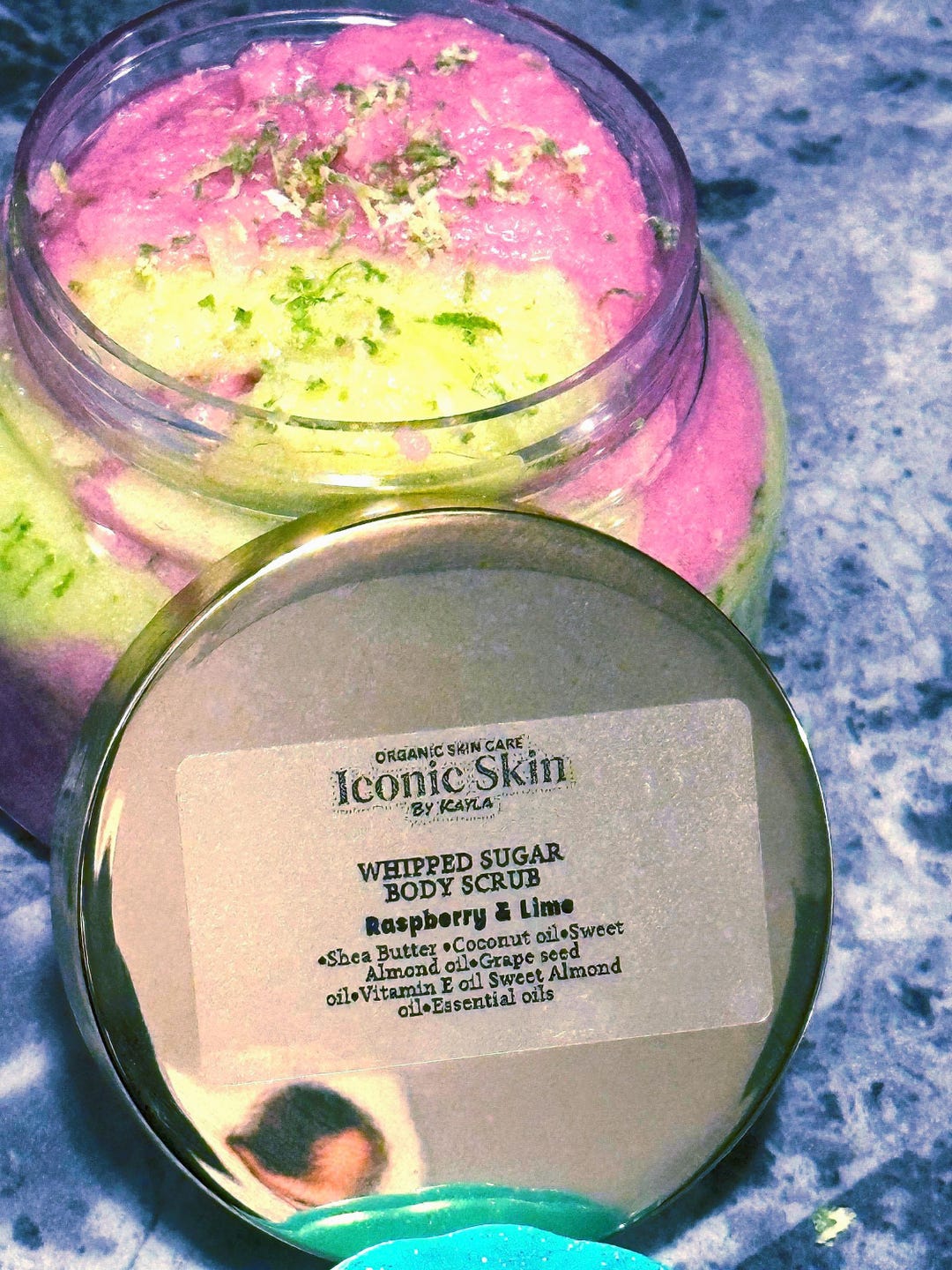 Sour Blue Raspberry Scrub Whipped Raspberry Lime Sugar Scrub - Etsy UK