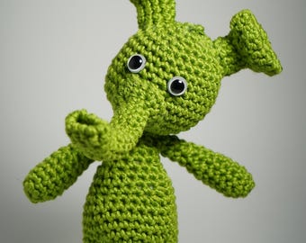 Crochet Stuffed Impkin, Amigurumi Creature