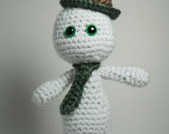 Crochet Stuffed Impkin, Amigurumi Creature